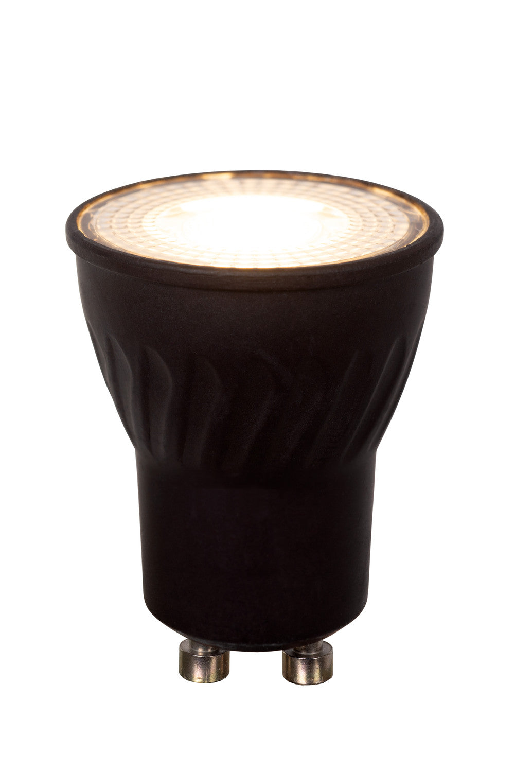 Ampoule LED GU10 réflecteur noire, 3,8 W | Lucide