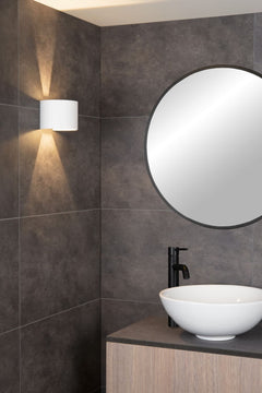 Applique murale AXI blanche, L 13,5 cm