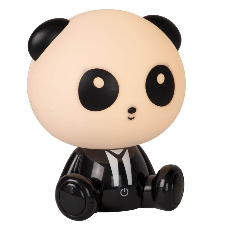 Lampe à poser Dodo Panda noire et blanche
