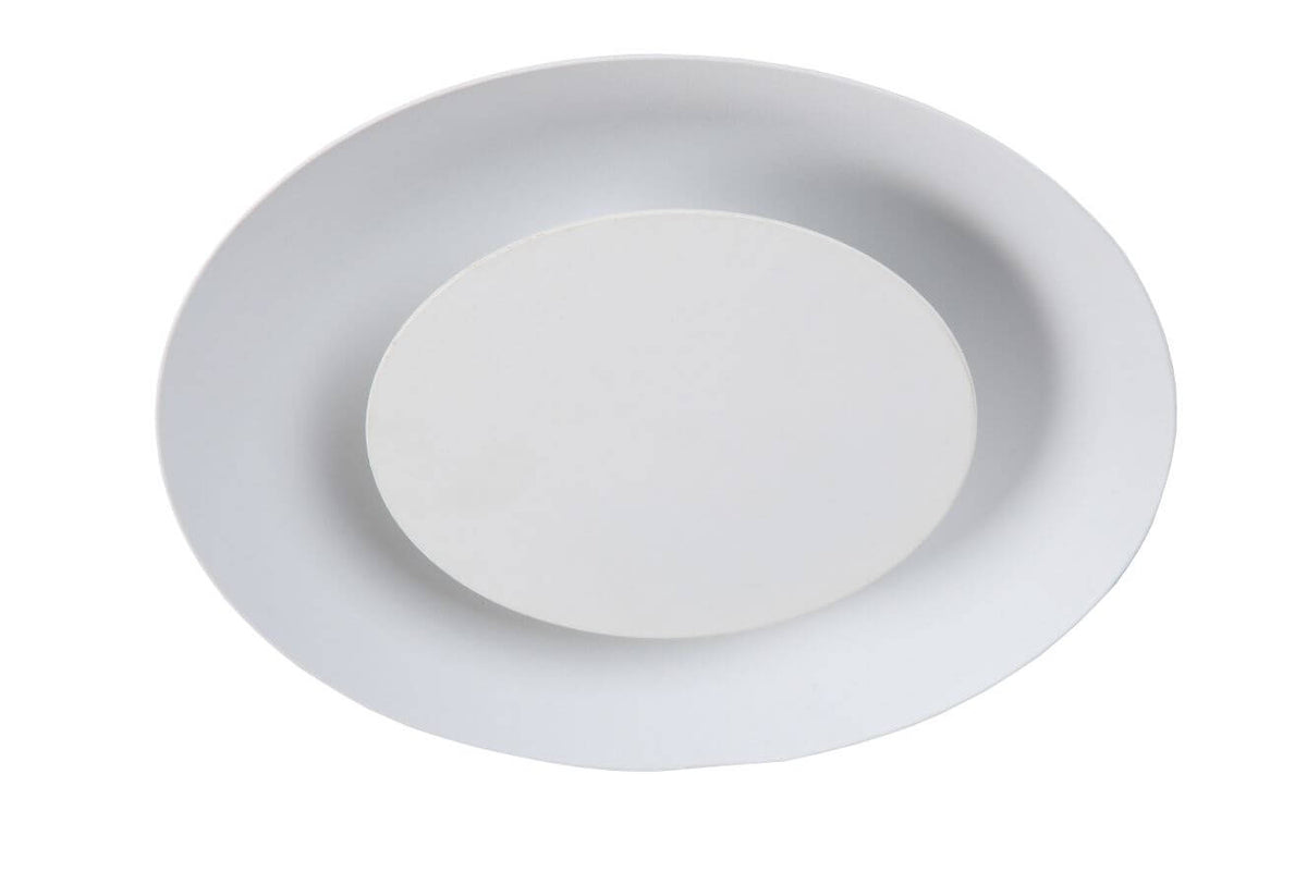 Plafonnier Foskal blanc, Ø 21,5 cm