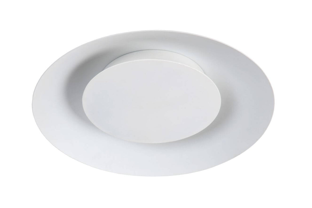 Plafonnier Foskal blanc, Ø 34,5 cm