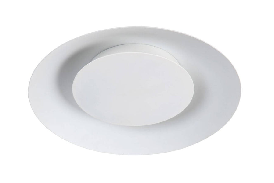 Plafonnier Foskal blanc, Ø 34,5 cm
