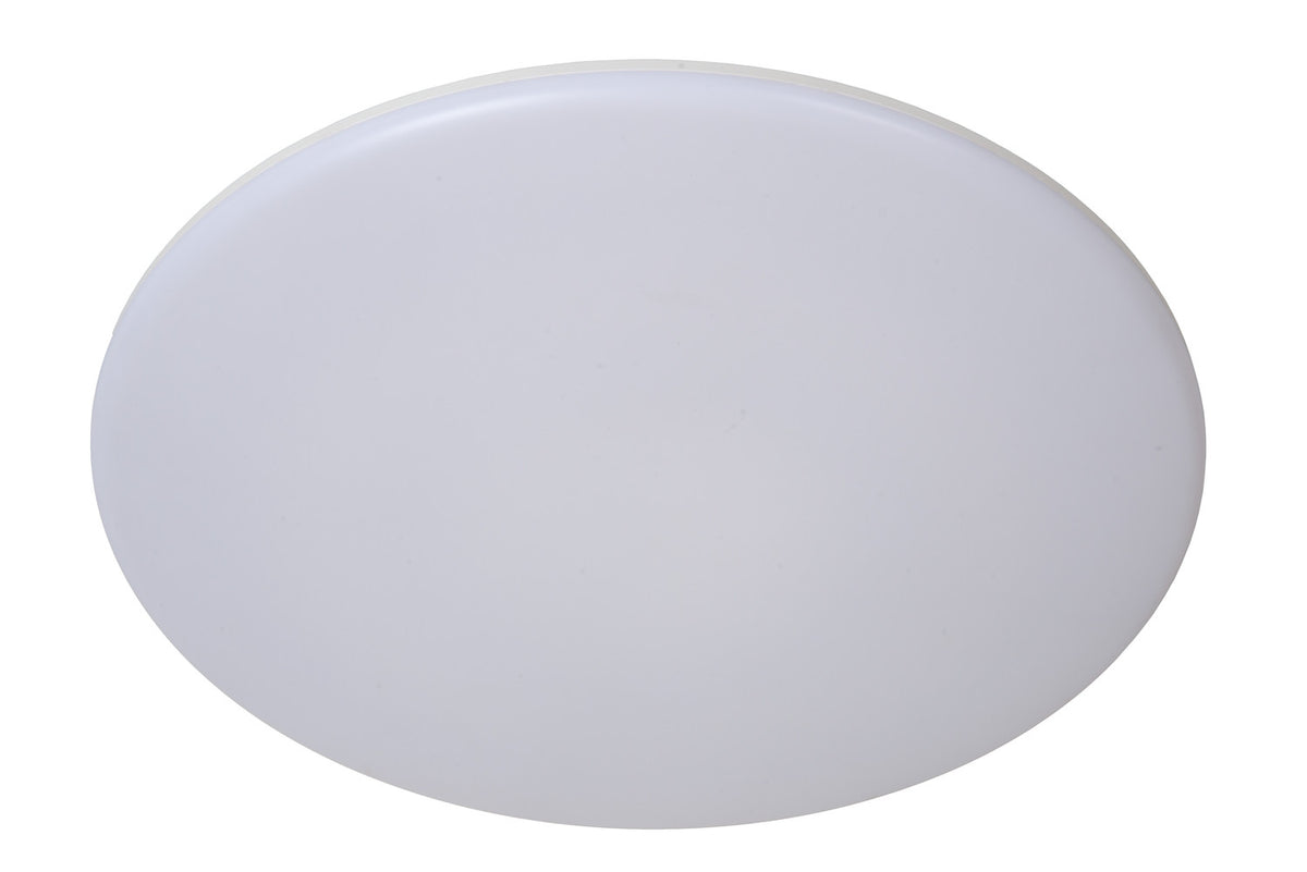 Plafonnier Olson opale, Ø 29 cm