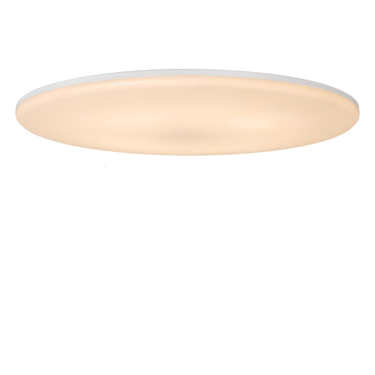Plafonnier Olson opale, Ø 29 cm