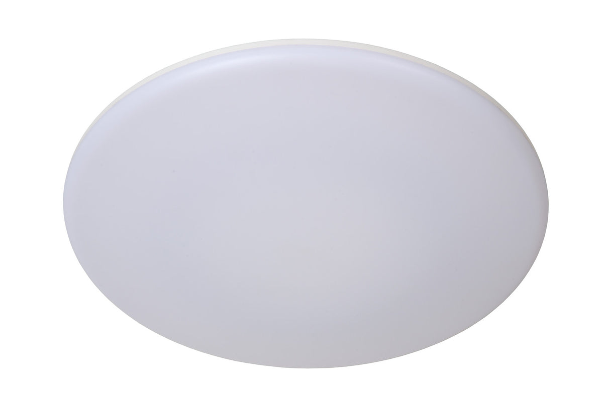 Plafonnier Olson opale, Ø 35 cm