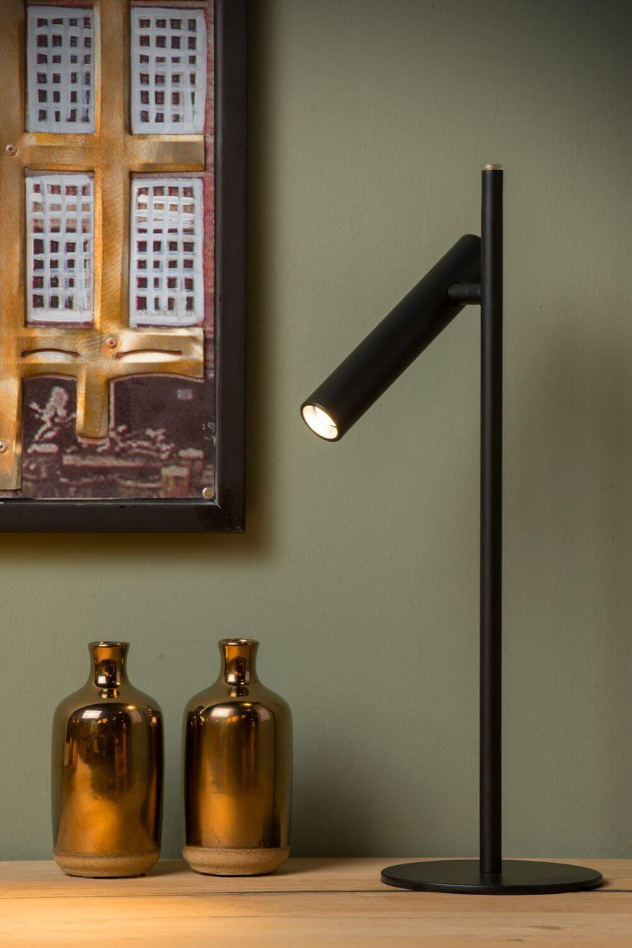 Lampe à poser Philon noire
