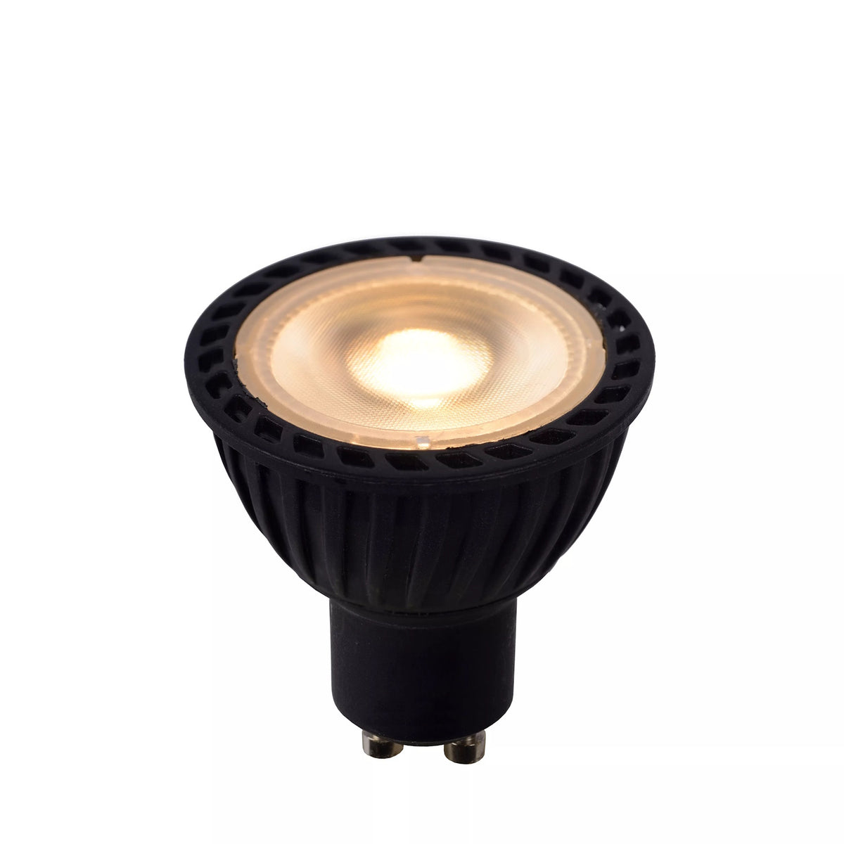 Ampoule LED GU10 noire, 5 W | Lucide (94/22552/30)
