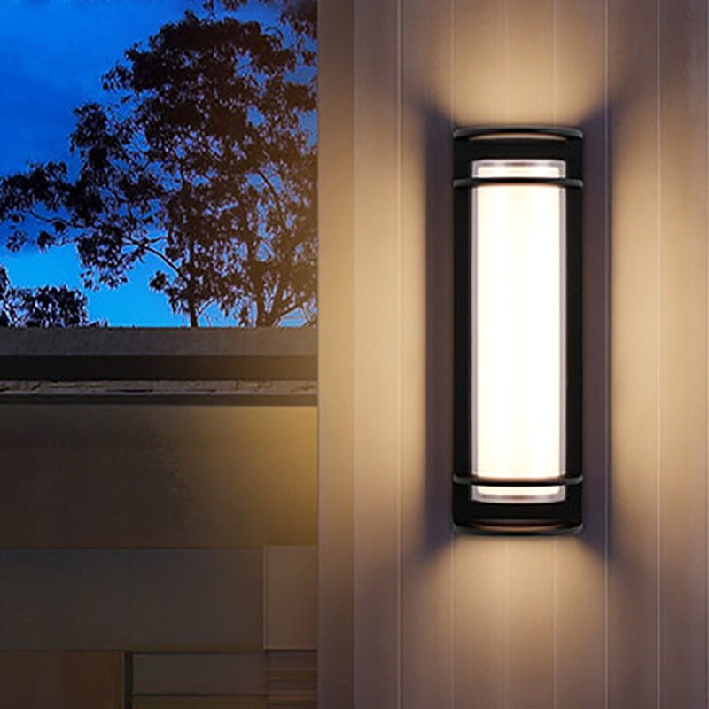 Luminaire Extérieur Jardin | Dyla - Designix Luminaire Exérieur Noir/Blanc