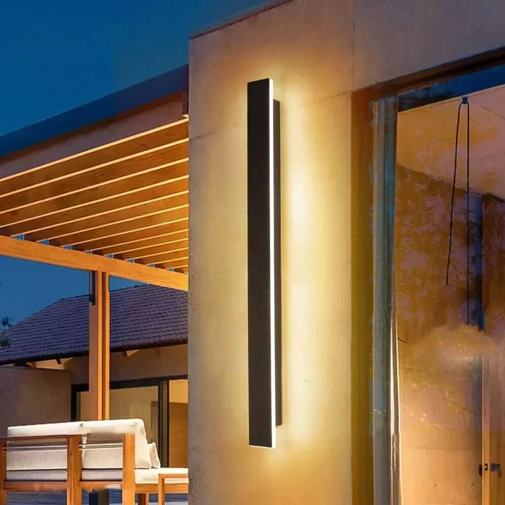 Luminaire Extérieur Moderne | Eclat - Designix Applique murale extérieur 40cm Blanc Chaud