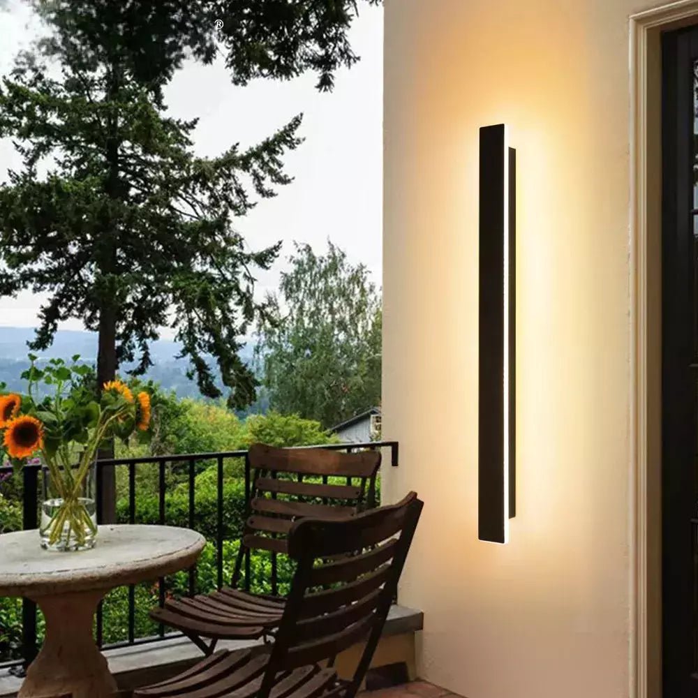 Luminaire Extérieur Moderne | Eclat - Designix Applique murale extérieur 40cm Blanc Chaud