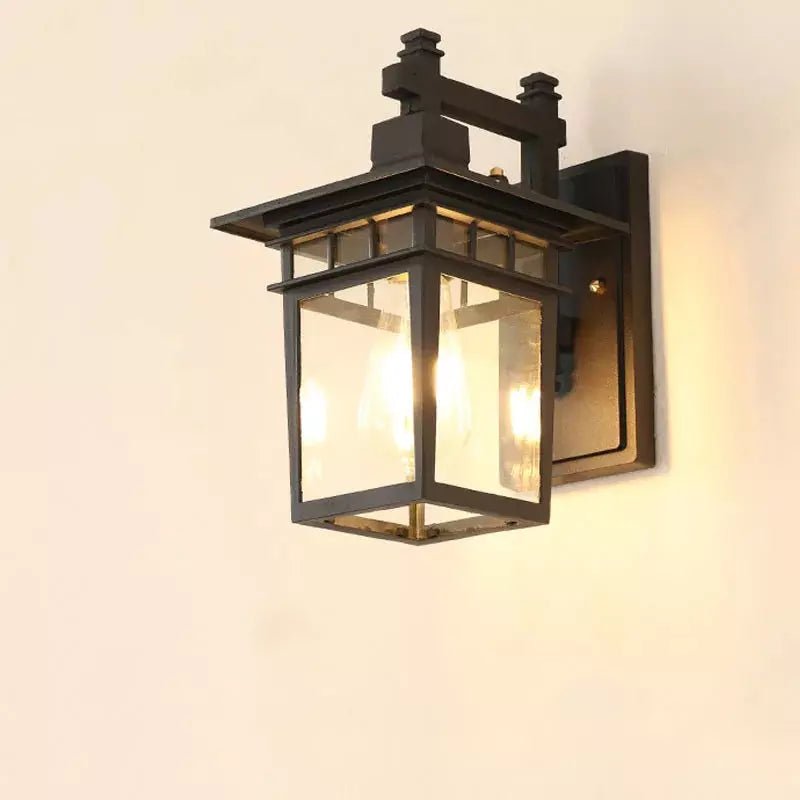 Luminaire Extérieur Mural Vintage | CharmeRétro - Designix Applique murale extérieur Noir