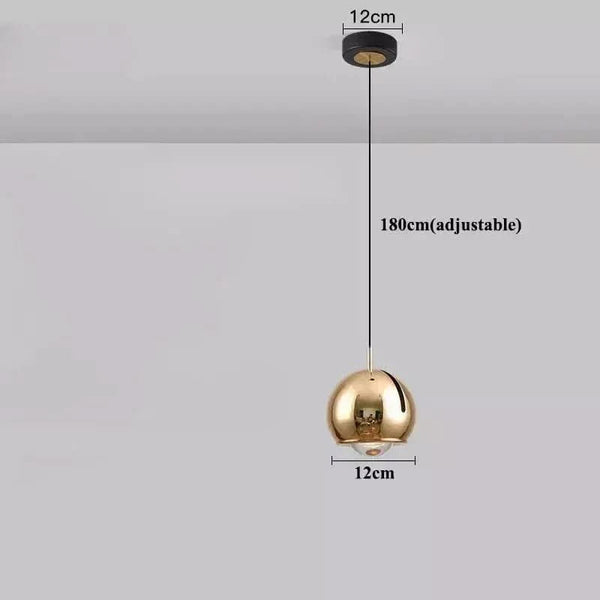 Luminaire Suspension Boule Réglable | Éclat Moderne