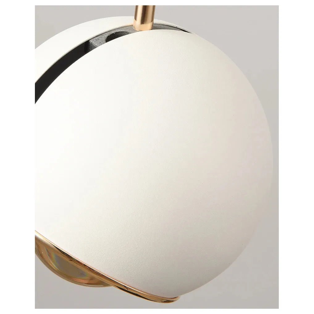Luminaire Suspension Boule Réglable | Éclat Moderne - Designix Suspension luminaire Marron | Socle Rond Tactile