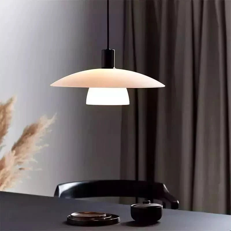 Luminaire Suspension Moderne | Lueur Zen - Designix Suspension luminaire Diamètre 40cm Blanc Froid (6000K)