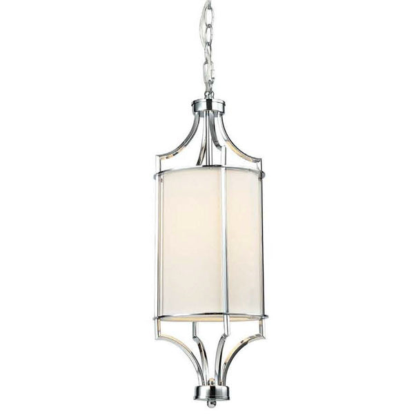 Suspension Lunga, abat-jour tissu