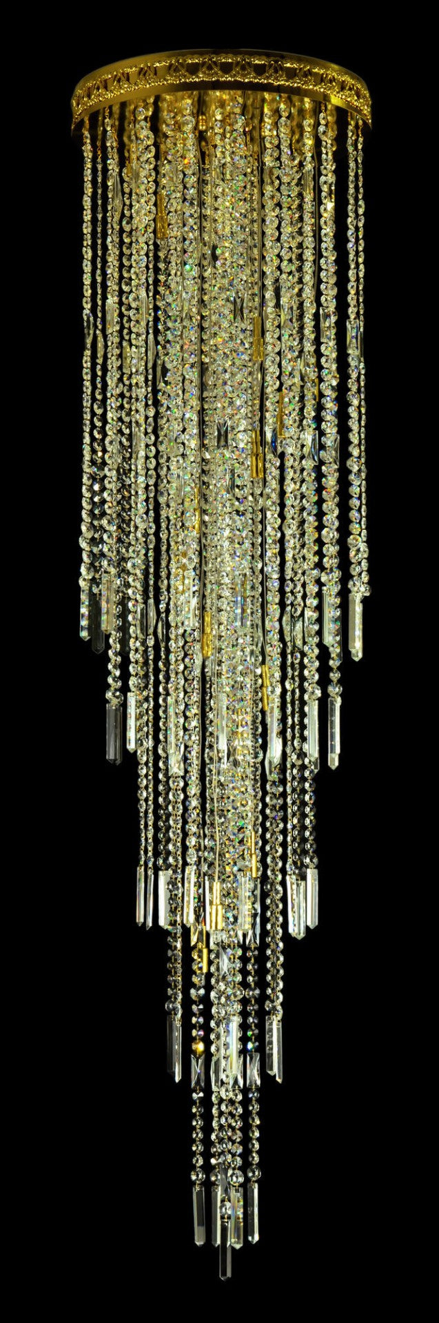 Suspension spirale en cristal TX513000019