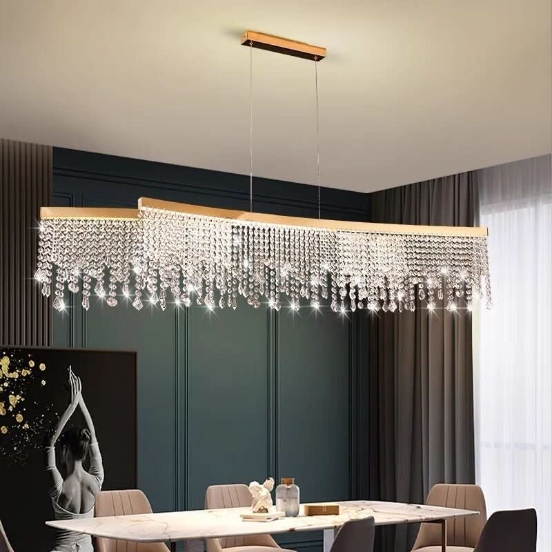 Lustre de Luxe | Vilo - Designix Lustre Or 150 cm