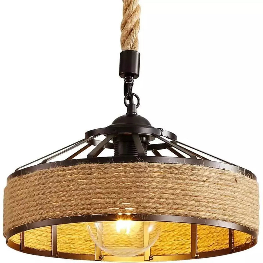 Lustre Industriel Vintage Classico | Éclat Rétro - Designix Suspension luminaire