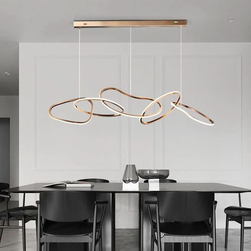 Lustre Luxe | Xilo - Designix Lustre Or 100 cm