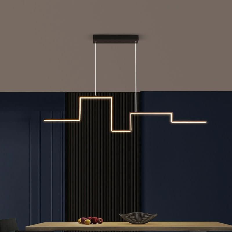 Lustre Moderne LED | Mara - Designix Lustre Noir 100 cm