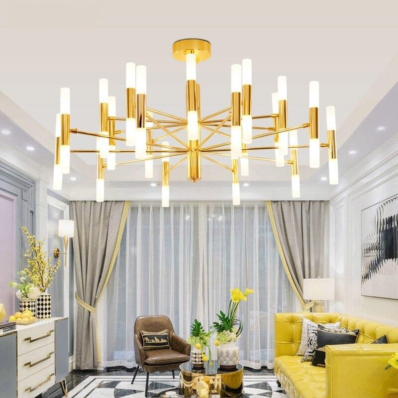 Lustre Moderne Salle à Manger | Essence Lumineuse - Designix Lustre Noir | 16 Lumières Blanc Chaud