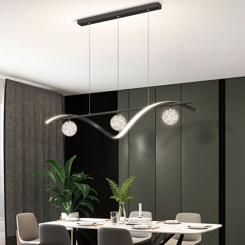 Lustre Noir Design | Olye - Designix Lustre Or
