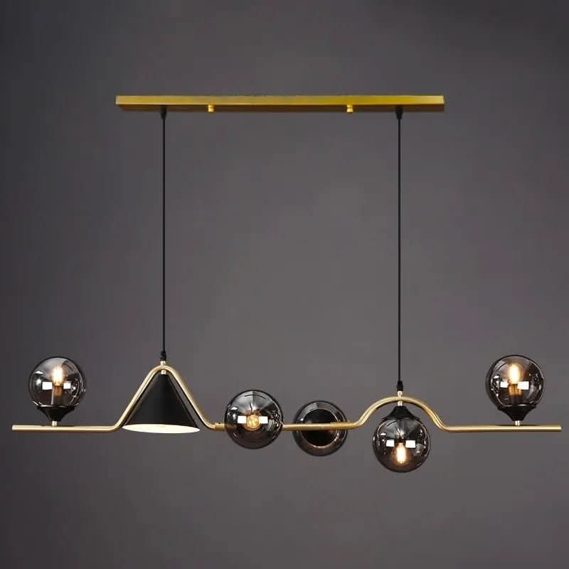 Lustre Salon Design | Zola - Designix Lustre Or 100 cm