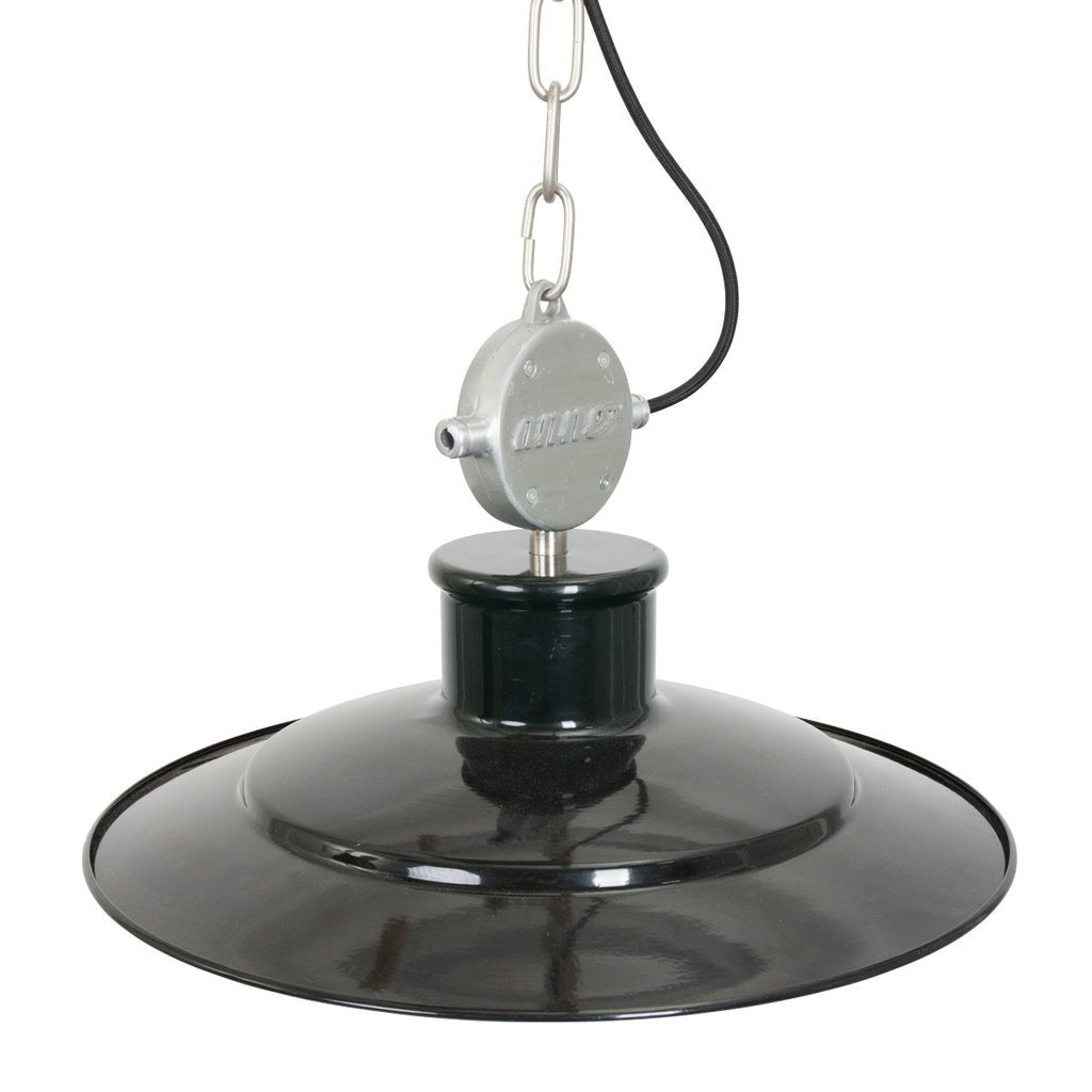 Lustre Suspendu Industriel Noir | Iyle - Designix Suspension Luminaire