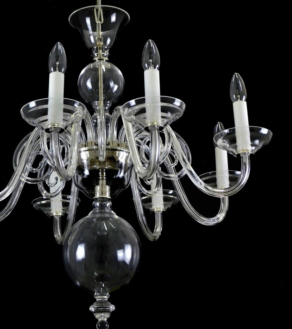 Lustre en verre transparent LW513080100G