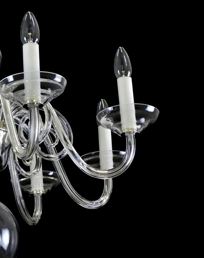 Lustre en verre transparent LW513080100G