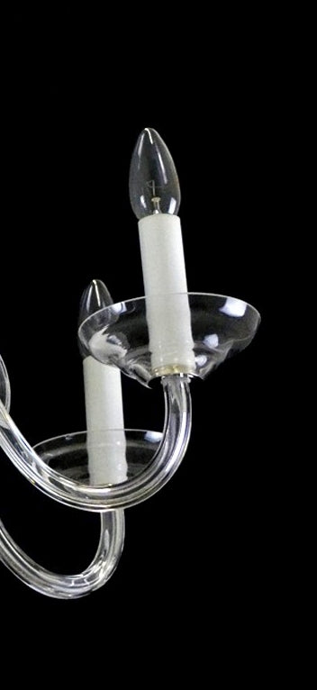Lustre en verre transparent LW513080100G
