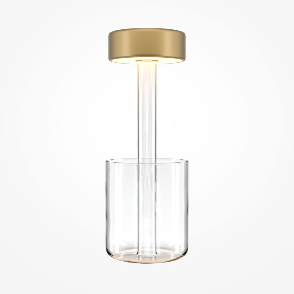 AI Collaboration Lampe de chevet transparent