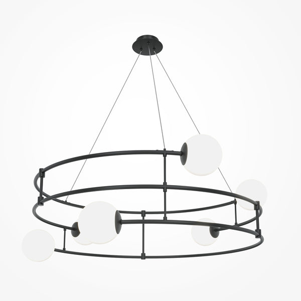 Balance Suspension luminaire noir