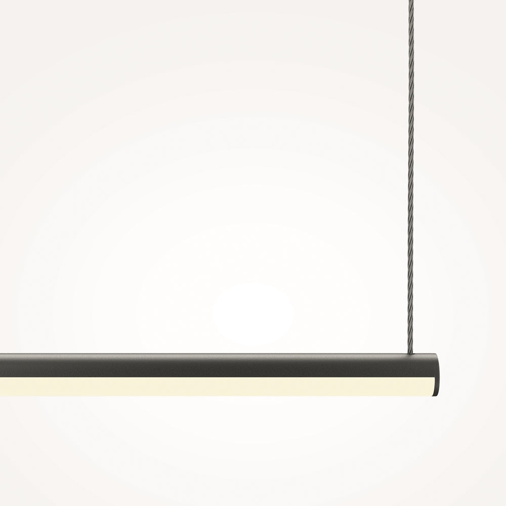 Halo Suspension luminaire noir
