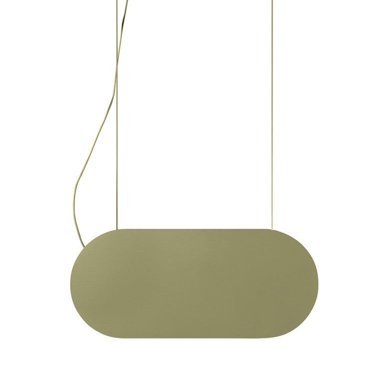 Suspension luminaire MALUMI A Vert olive