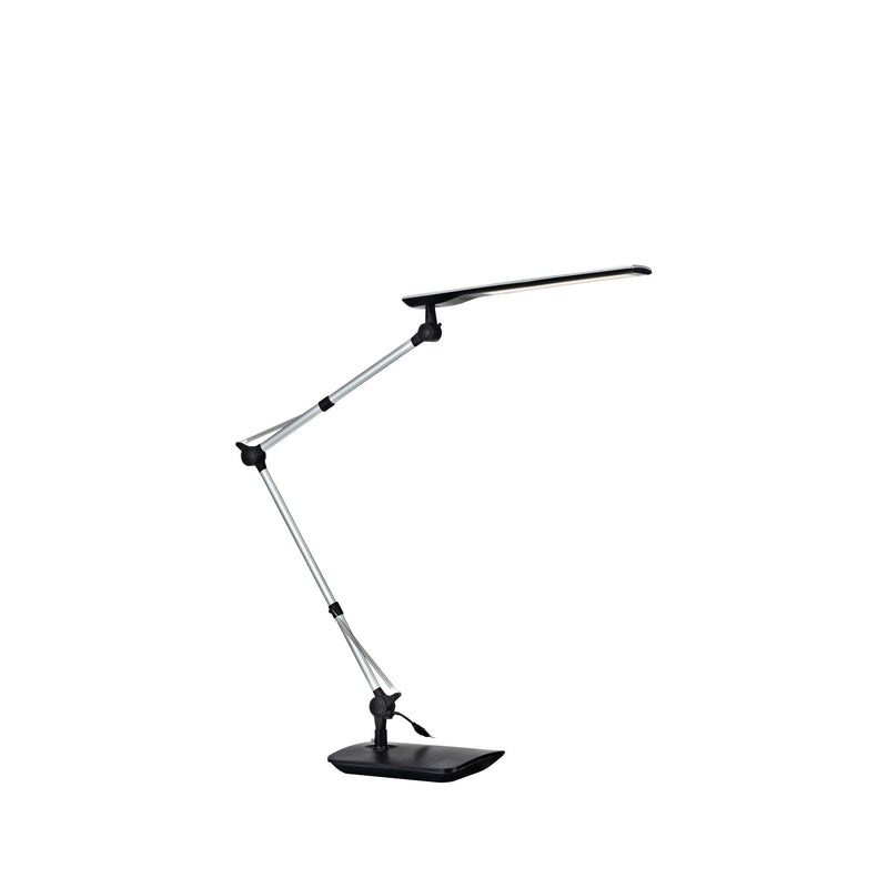 Lampe de bureau Study LED argentée