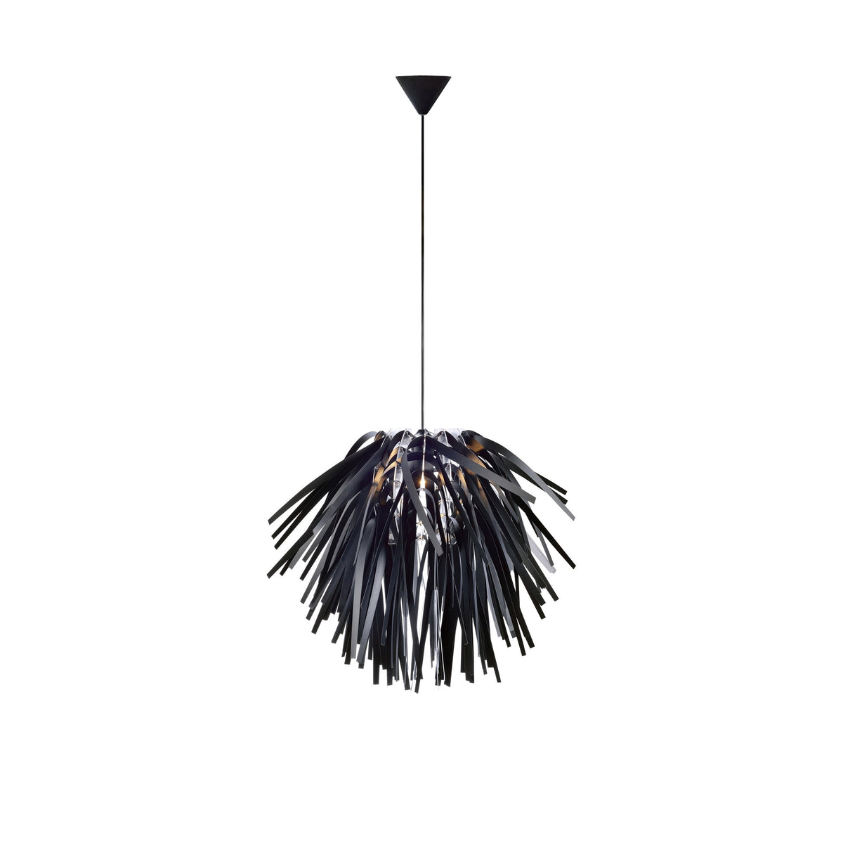 Suspension Flora noire