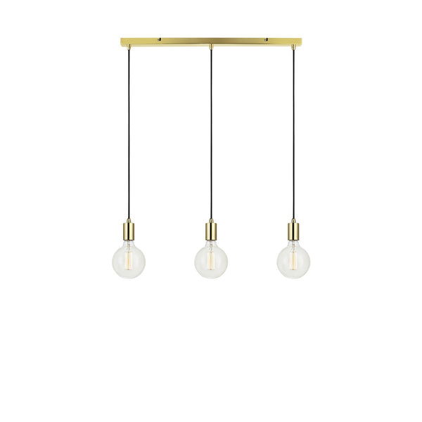 Suspension Sky en ligne 3 lumières