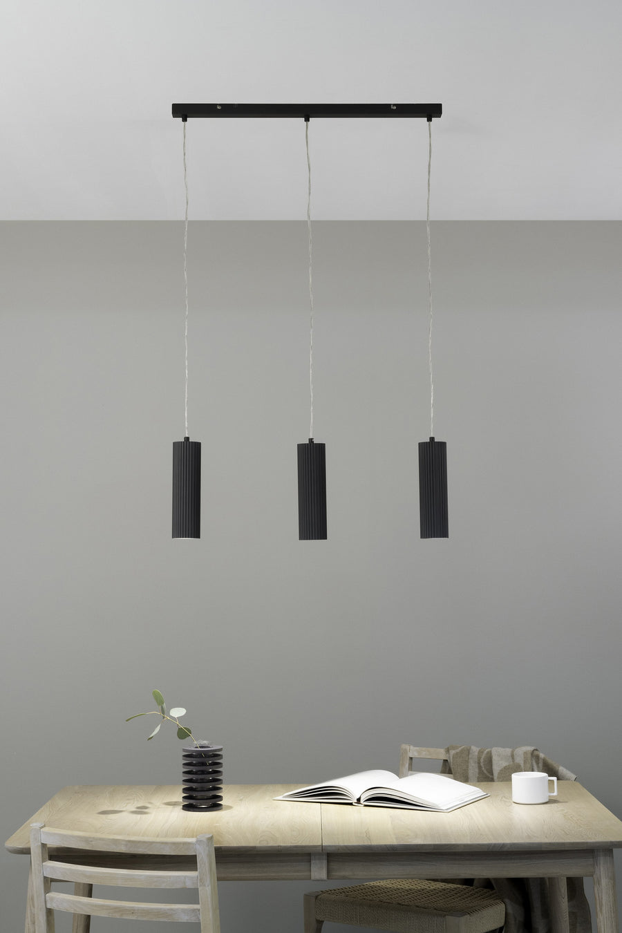 Suspension Costilla en ligne 3 lumières