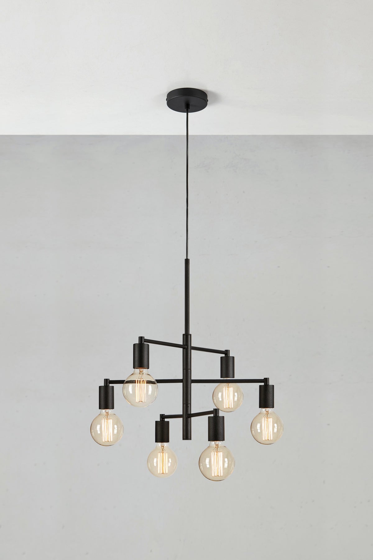 Suspension Cielo noire sablée