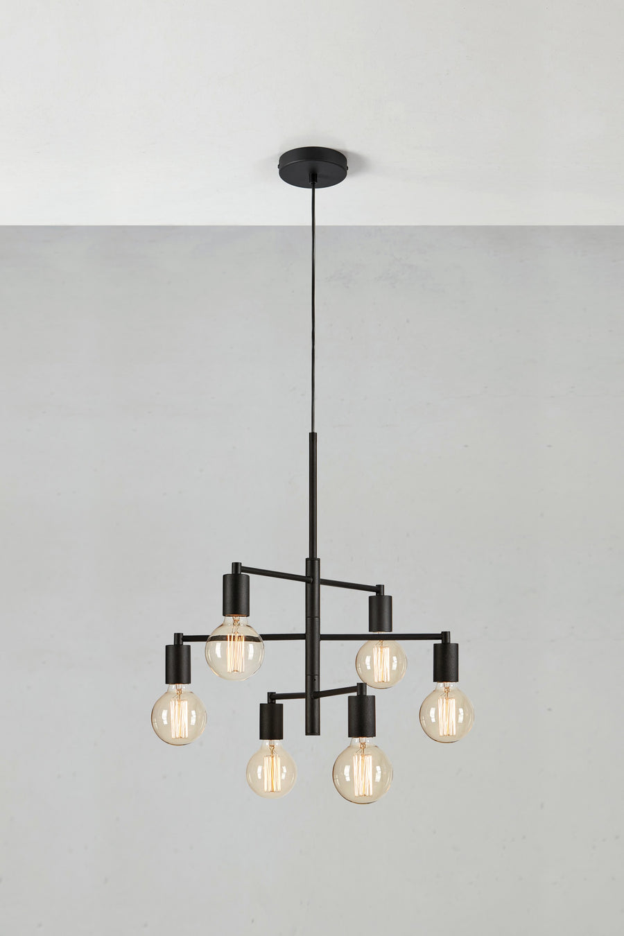 Suspension Cielo noire sablée