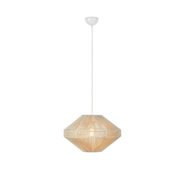 Suspension Razzo en coton beige