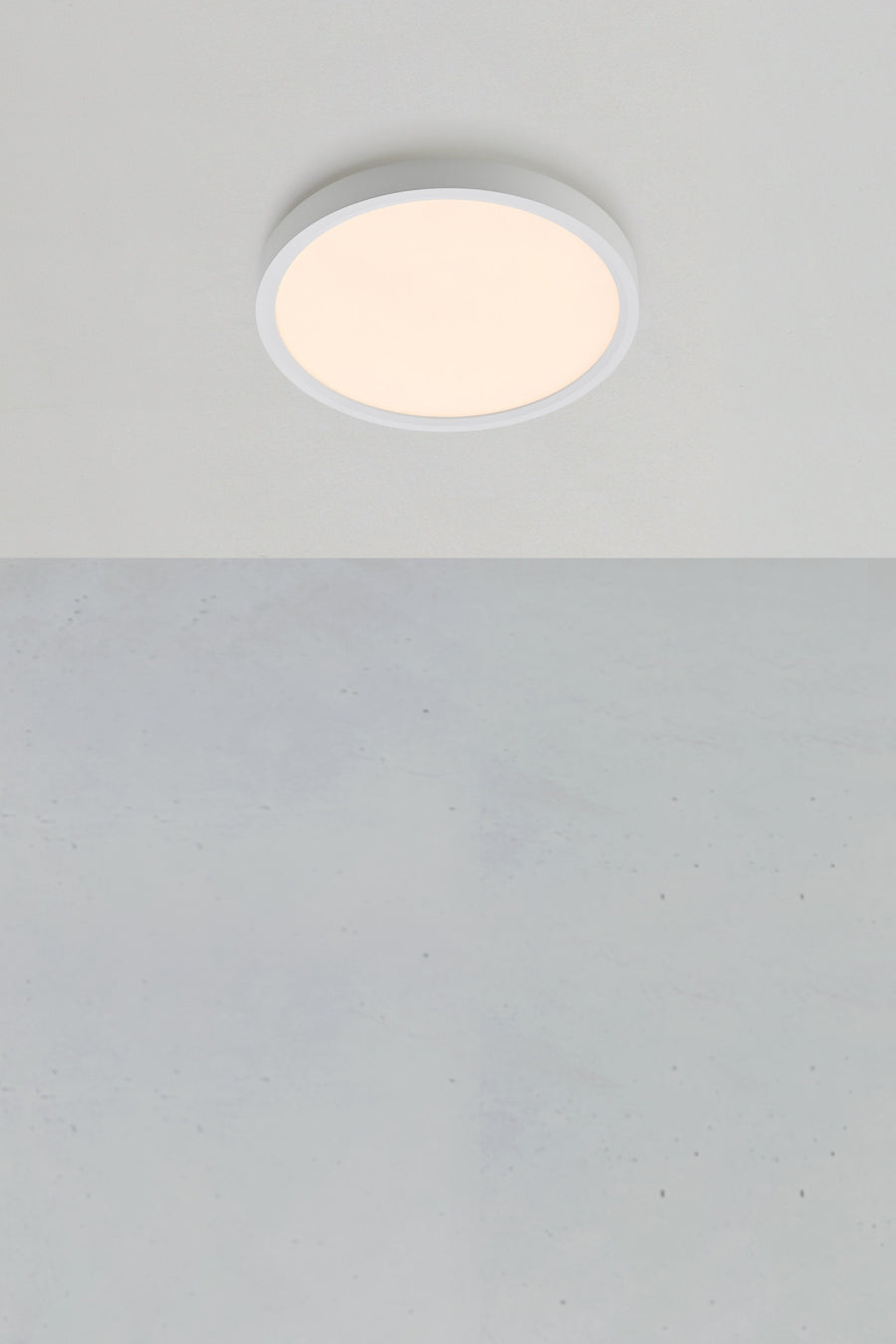 Plafonnier de salle de bain Punto blanc