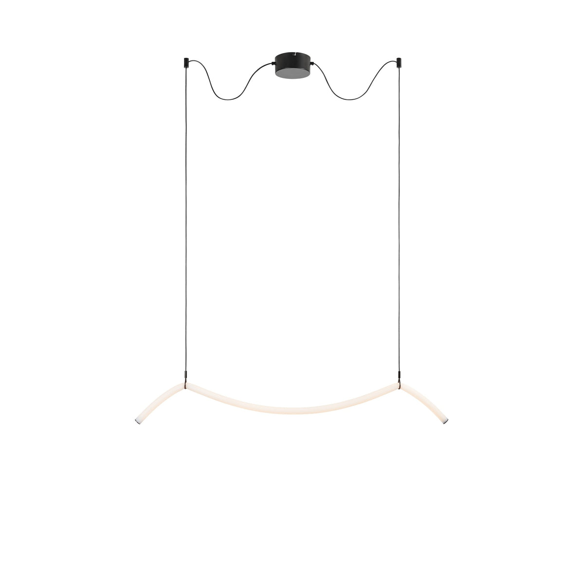 Suspension Melt LED blanche et noire