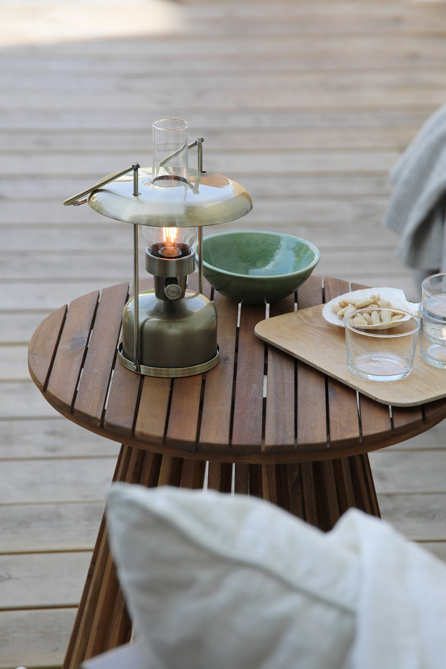 Lampe sans fil Fanos en verre IP44