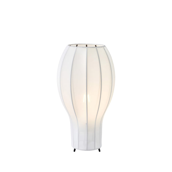 Lampe à poser Globo blanche et noire