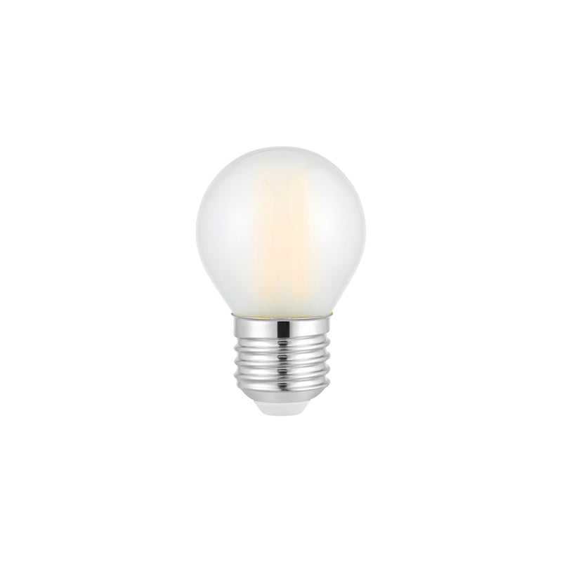 Ampoule LED E27 sphérique G45 4 W à variateur 3 positions