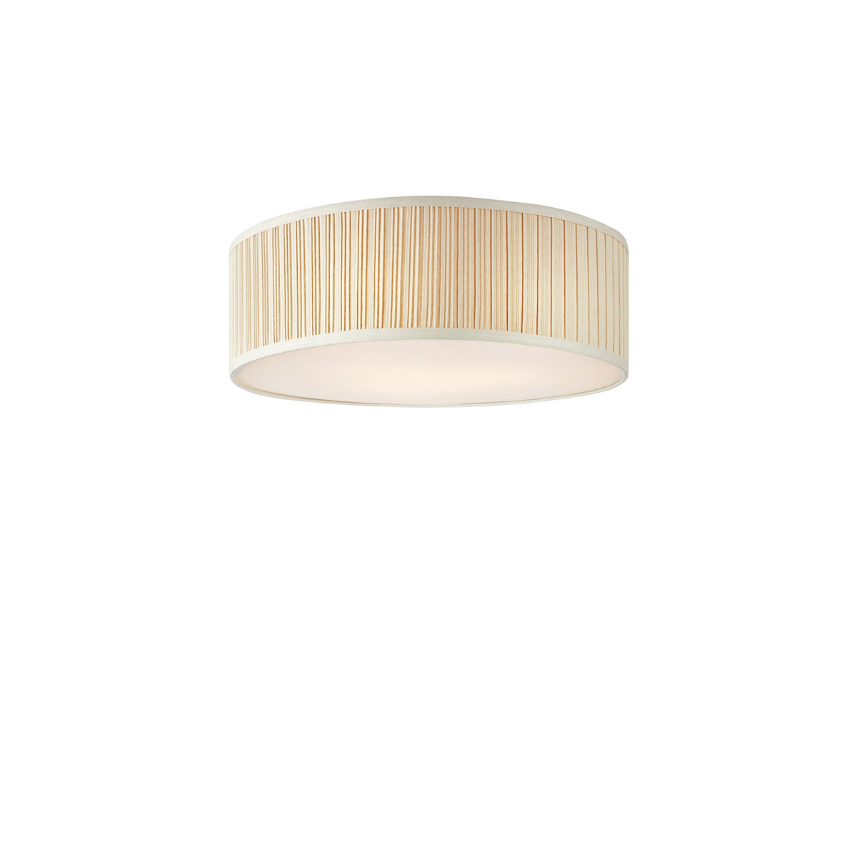 Plafonnier Lux 3 lumières en lin beige