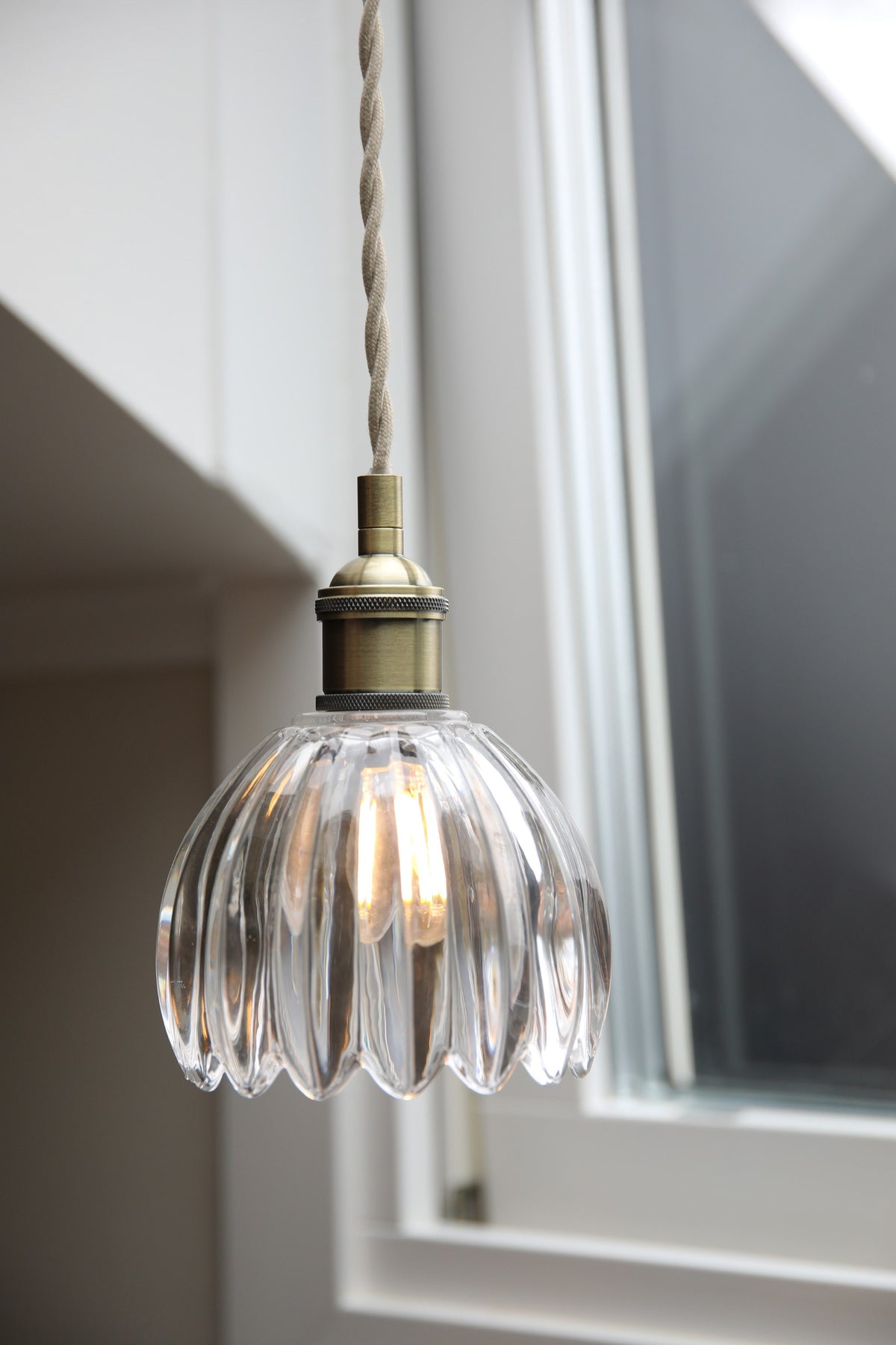 Suspension de fenêtre Gota en verre