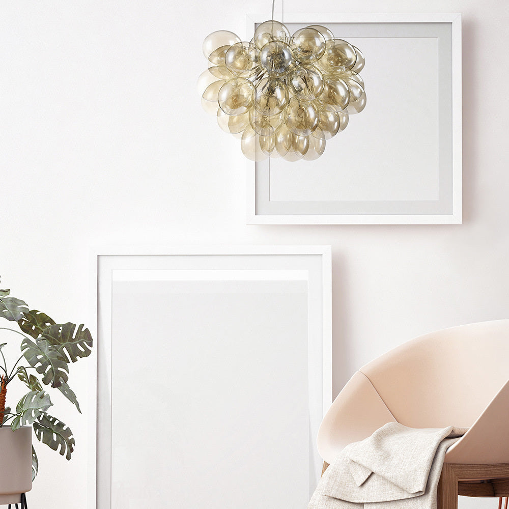 Balbo Suspension luminaire argenté